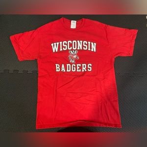 Wisconsin badger cotton T-shirt - size M